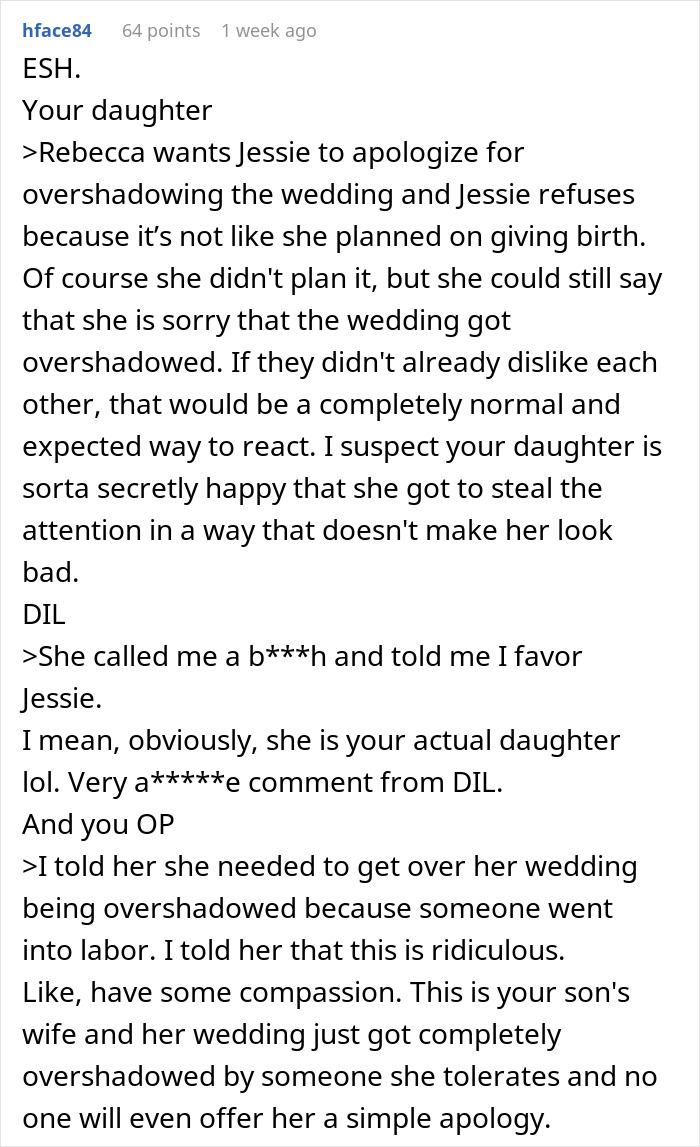 Bride&rsquo;s Wedding Is Interrupted When Her SIL Suddenly Goes Into Labor