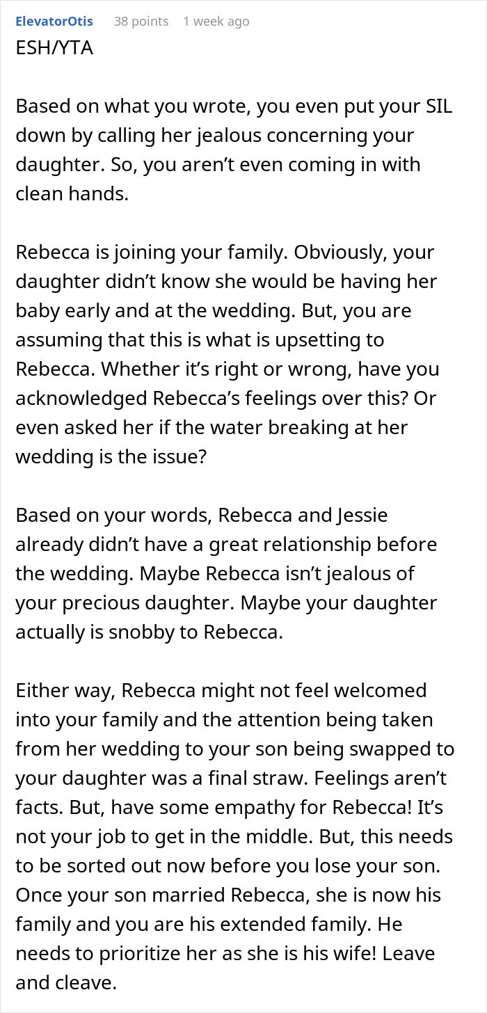 Bride&rsquo;s Wedding Is Interrupted When Her SIL Suddenly Goes Into Labor