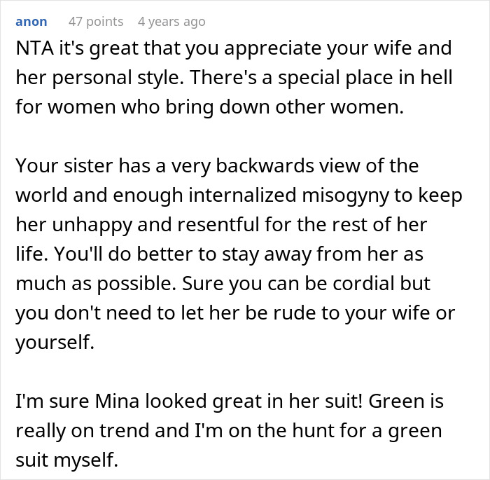 Woman Tells Brother To “Control His Wife” Because Of How She Dresses, He Laughs And Walks Out