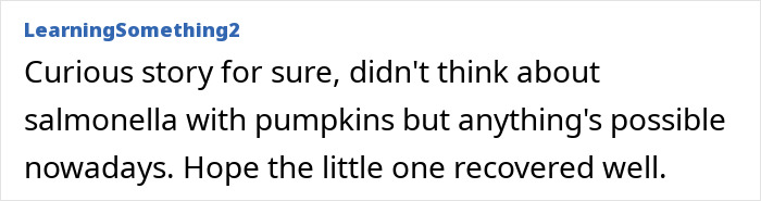 Mom Sounds The Alarm After Her Baby Develops A Life-Threatening Illness Following A Common Halloween Activity Mom Sounds The Alarm After Her Baby Develops A Life-Threatening Illness Following A Common Halloween Activity