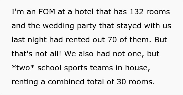 Bridezilla And Her Family Destroy 70 Hotel Rooms, Get The Police Involved, Leaving Staff Baffled