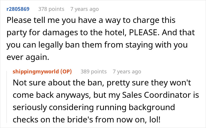 Bridezilla And Her Family Destroy 70 Hotel Rooms, Get The Police Involved, Leaving Staff Baffled
