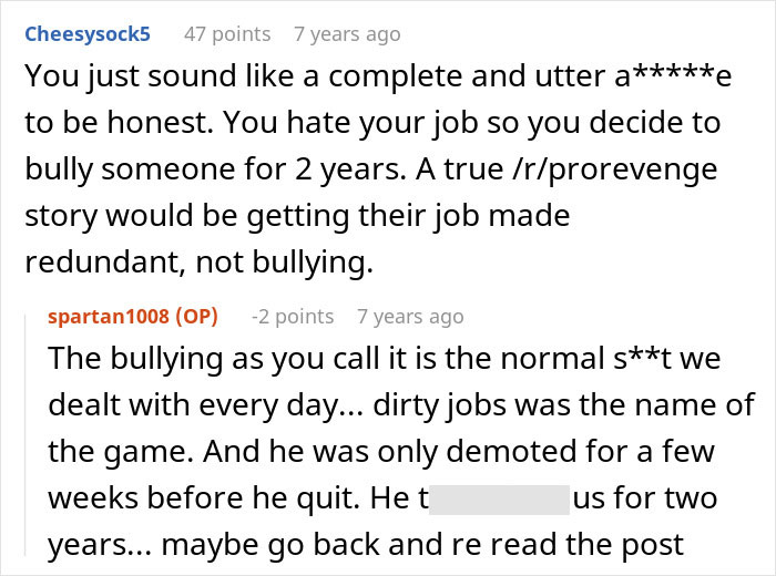 Boss Gets Demoted, Humiliated And Eventually Quits After He Wronged The Employee Who Never Forgives