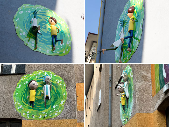 This Creative Art Collective Brings Pop Culture Characters To Life On City Streets (22 Pics)