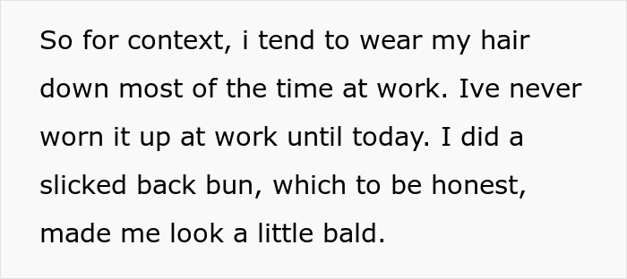 Coworker Insults Woman’s Hair, Then Spends Hours Blaming His Autism Instead Of Apologizing Coworker Insults Woman’s Hair, Then Spends Hours Blaming His Autism Instead Of Apologizing