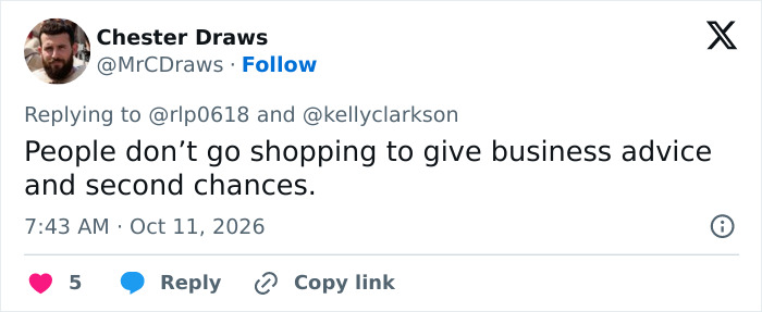 Kelly Clarkson Blasts Brooklyn Store After Employee Allegedly Assumes She Can’t Afford Their Products: ‘You’re An Idiot’ Kelly Clarkson Blasts Brooklyn Store After Employee Allegedly Assumes She Can’t Afford Their Products: ‘You’re An Idiot’