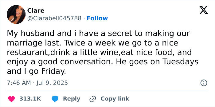 73 Marriage Tweets That Prove Living With Someone Is A Daily Exercise In Accepting Weirdness 73 Marriage Tweets That Prove Living With Someone Is A Daily Exercise In Accepting Weirdness