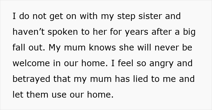 Mom Lies To Daughter About Who Is Actually Staying In Her House While She’s Away Mom Lies To Daughter About Who Is Actually Staying In Her House While She’s Away
