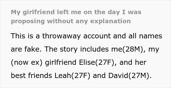 Guy Plans A Dream Proposal After 3 Years Together, GF&rsquo;s Disappearing Act Turns It Into A Nightmare
