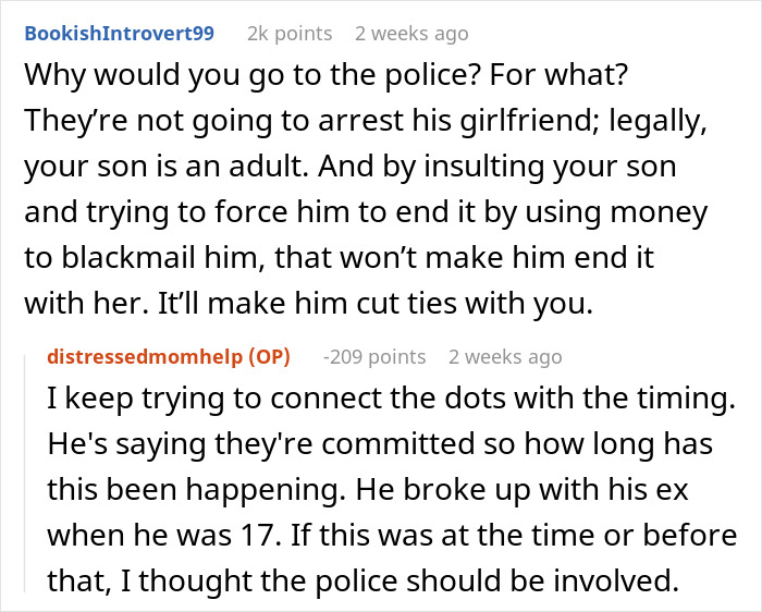 Mom Is Losing Sleep After Finding Out Who Her Son’s GF Is, People Shrug Their Shoulders As He’s Already 19 Mom Is Losing Sleep After Finding Out Who Her Son’s GF Is, People Shrug Their Shoulders As He’s Already 19