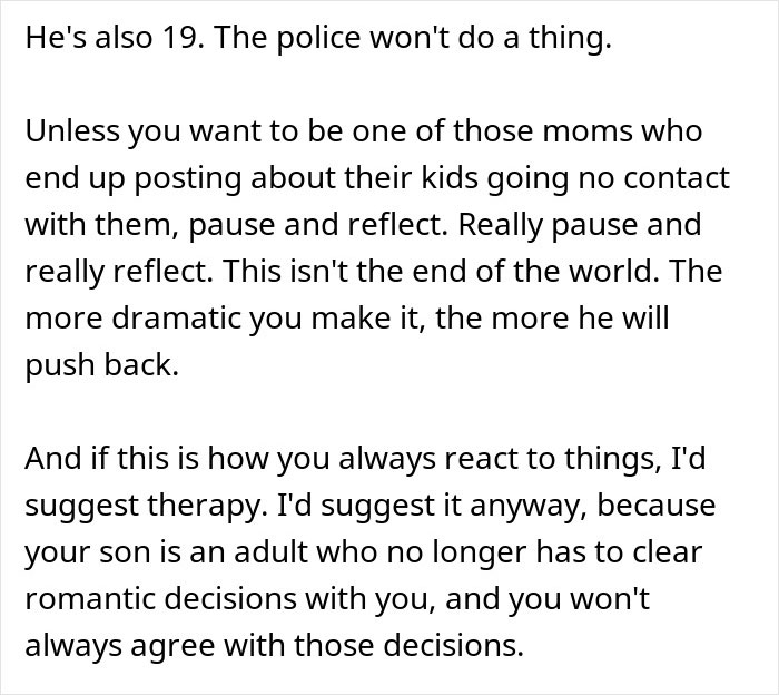 Mom Is Losing Sleep After Finding Out Who Her Son’s GF Is, People Shrug Their Shoulders As He’s Already 19 Mom Is Losing Sleep After Finding Out Who Her Son’s GF Is, People Shrug Their Shoulders As He’s Already 19