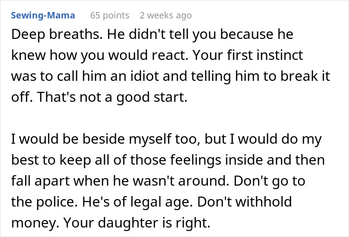 Mom Is Losing Sleep After Finding Out Who Her Son’s GF Is, People Shrug Their Shoulders As He’s Already 19 Mom Is Losing Sleep After Finding Out Who Her Son’s GF Is, People Shrug Their Shoulders As He’s Already 19