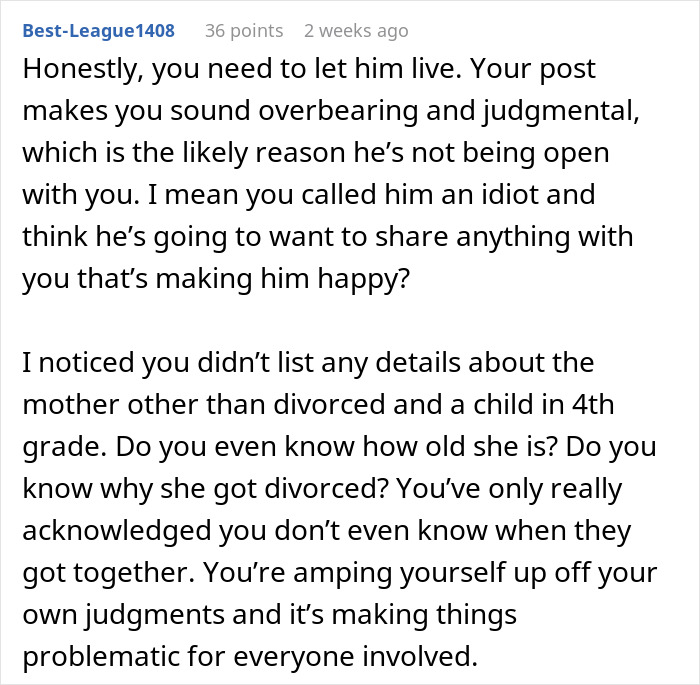 Mom Is Losing Sleep After Finding Out Who Her Son’s GF Is, People Shrug Their Shoulders As He’s Already 19 Mom Is Losing Sleep After Finding Out Who Her Son’s GF Is, People Shrug Their Shoulders As He’s Already 19