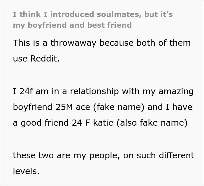 Woman Introduces Boyfriend To Best Friend, Soon Starts Feeling Like The Third Wheel Around Them Woman Introduces Boyfriend To Best Friend, Soon Starts Feeling Like The Third Wheel Around Them