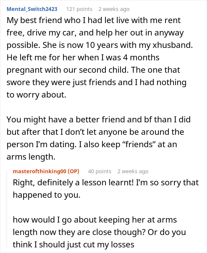 Woman Introduces Boyfriend To Best Friend, Soon Starts Feeling Like The Third Wheel Around Them Woman Introduces Boyfriend To Best Friend, Soon Starts Feeling Like The Third Wheel Around Them