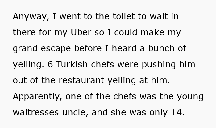 Man Ruins His First Date In Record Time, Then Gets Chased Out Of A Restaurant By Six Angry Chefs Man Ruins His First Date In Record Time, Then Gets Chased Out Of A Restaurant By Six Angry Chefs