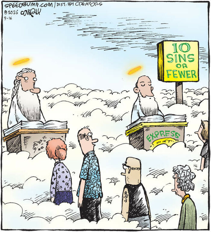 30 Clever ‘Speed Bump’ Comics That Poke Fun At People And Daily Life (New Pics) 30 Clever ‘Speed Bump’ Comics That Poke Fun At People And Daily Life (New Pics)