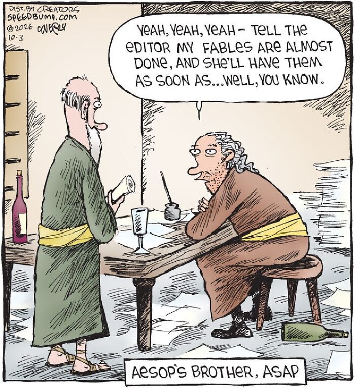 30 Clever ‘Speed Bump’ Comics That Poke Fun At People And Daily Life (New Pics) 30 Clever ‘Speed Bump’ Comics That Poke Fun At People And Daily Life (New Pics)