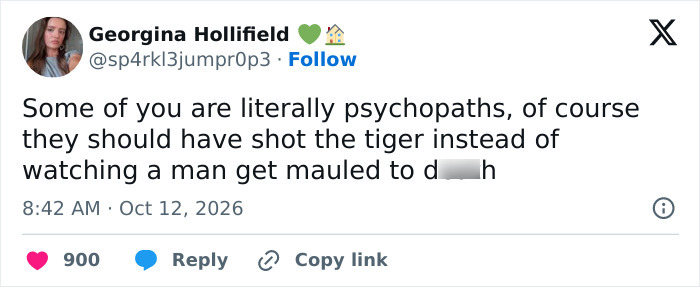 New Witness Accounts Reveal Chilling Details Surrounding Man’s Final Moments At Tiger Enclosure New Witness Accounts Reveal Chilling Details Surrounding Man’s Final Moments At Tiger Enclosure
