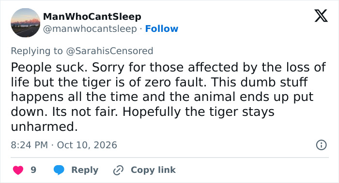 New Witness Accounts Reveal Chilling Details Surrounding Man’s Final Moments At Tiger Enclosure New Witness Accounts Reveal Chilling Details Surrounding Man’s Final Moments At Tiger Enclosure
