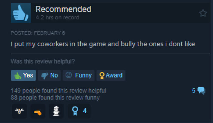 50 Steam Reviews That Are Almost As Entertaining As The Games Themselves 50 Steam Reviews That Are Almost As Entertaining As The Games Themselves