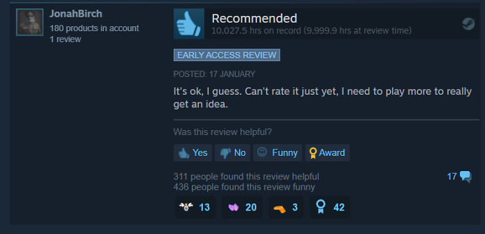 50 Steam Reviews That Are Almost As Entertaining As The Games Themselves 50 Steam Reviews That Are Almost As Entertaining As The Games Themselves