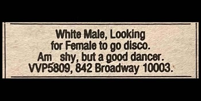 72 Personal Ads From The Past That Show How People Looked For Love Before Dating Apps 72 Personal Ads From The Past That Show How People Looked For Love Before Dating Apps