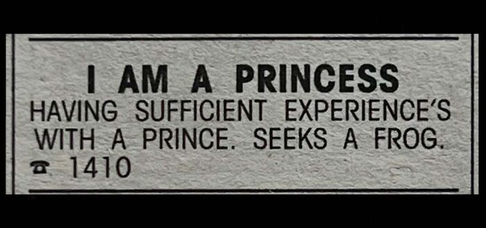 72 Personal Ads From The Past That Show How People Looked For Love Before Dating Apps 72 Personal Ads From The Past That Show How People Looked For Love Before Dating Apps