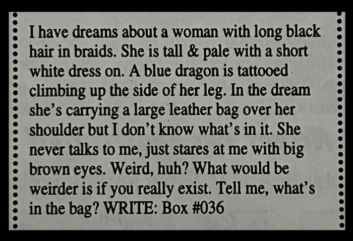 72 Personal Ads From The Past That Show How People Looked For Love Before Dating Apps 72 Personal Ads From The Past That Show How People Looked For Love Before Dating Apps