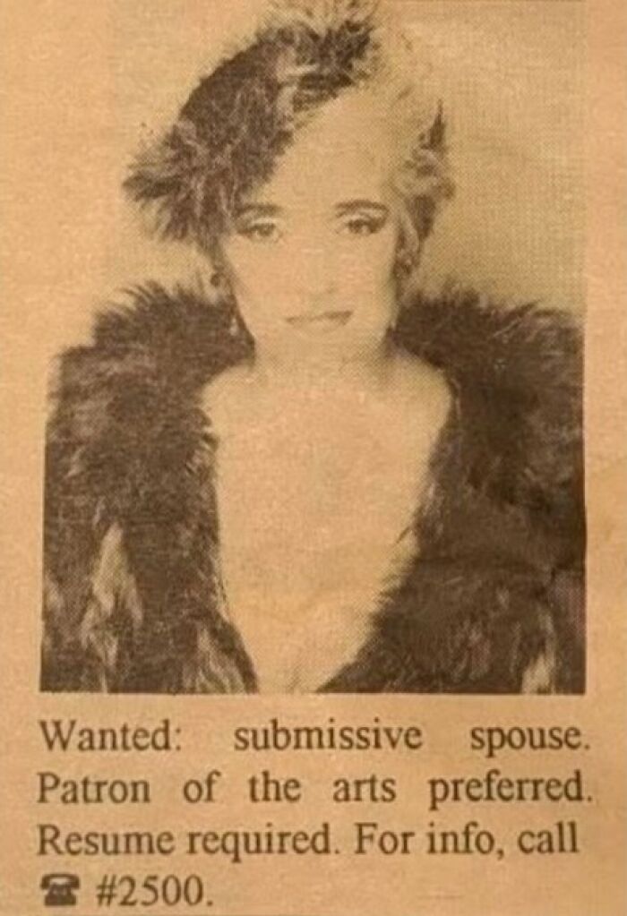72 Personal Ads From The Past That Show How People Looked For Love Before Dating Apps 72 Personal Ads From The Past That Show How People Looked For Love Before Dating Apps