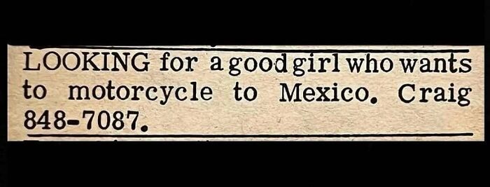 72 Personal Ads From The Past That Show How People Looked For Love Before Dating Apps 72 Personal Ads From The Past That Show How People Looked For Love Before Dating Apps
