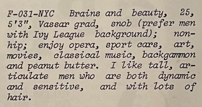 72 Personal Ads From The Past That Show How People Looked For Love Before Dating Apps 72 Personal Ads From The Past That Show How People Looked For Love Before Dating Apps