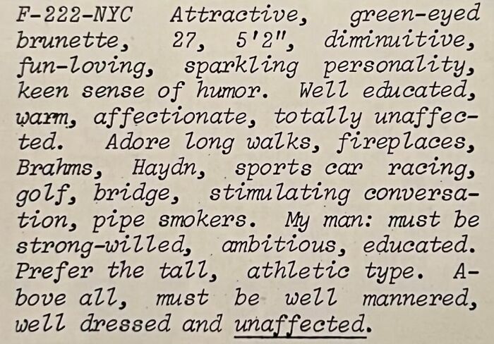 72 Personal Ads From The Past That Show How People Looked For Love Before Dating Apps 72 Personal Ads From The Past That Show How People Looked For Love Before Dating Apps
