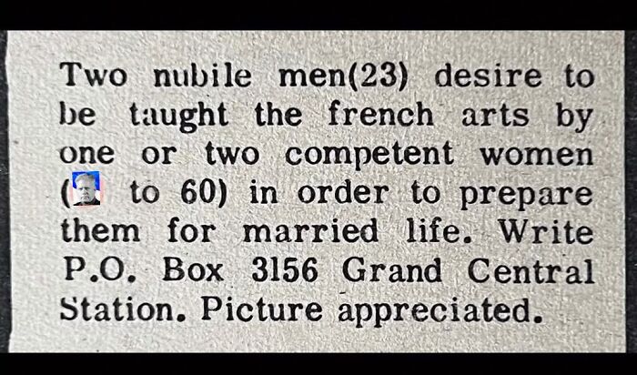 72 Personal Ads From The Past That Show How People Looked For Love Before Dating Apps 72 Personal Ads From The Past That Show How People Looked For Love Before Dating Apps
