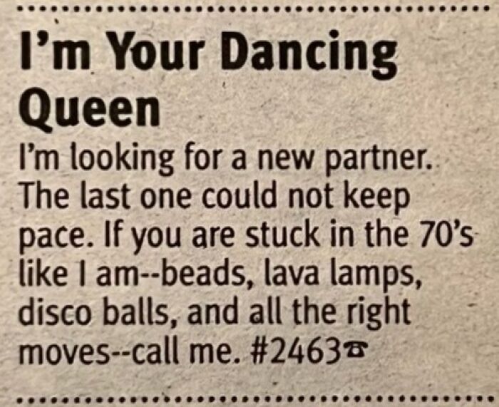 72 Personal Ads From The Past That Show How People Looked For Love Before Dating Apps 72 Personal Ads From The Past That Show How People Looked For Love Before Dating Apps
