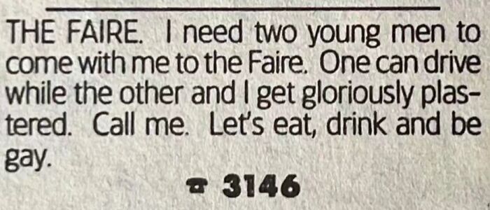 72 Personal Ads From The Past That Show How People Looked For Love Before Dating Apps 72 Personal Ads From The Past That Show How People Looked For Love Before Dating Apps