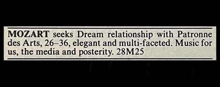 72 Personal Ads From The Past That Show How People Looked For Love Before Dating Apps 72 Personal Ads From The Past That Show How People Looked For Love Before Dating Apps