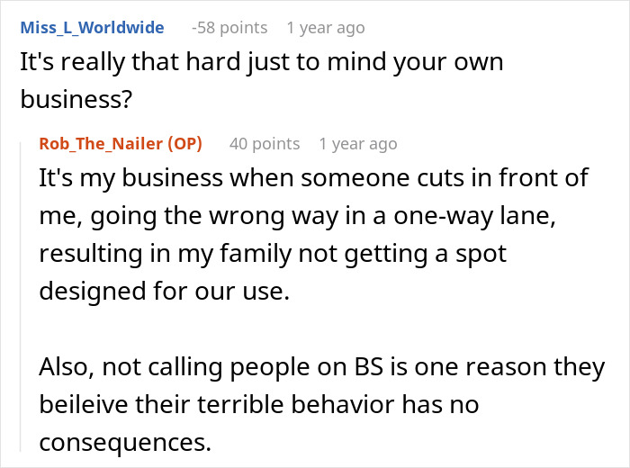 Man Steals A Family Parking Spot And Tells One Lie That Makes The Situation Much More Serious Man Steals A Family Parking Spot And Tells One Lie That Makes The Situation Much More Serious