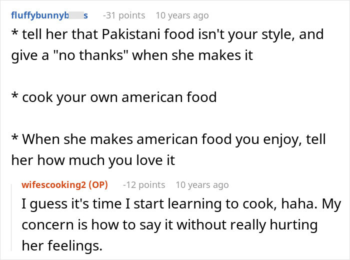 Man’s Dislike For Wife’s Cultural Cuisine Comes To Light, Changes Their Relationship Dynamic Man’s Dislike For Wife’s Cultural Cuisine Comes To Light, Changes Their Relationship Dynamic