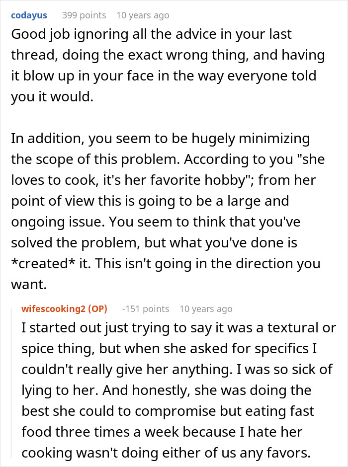 Man’s Dislike For Wife’s Cultural Cuisine Comes To Light, Changes Their Relationship Dynamic Man’s Dislike For Wife’s Cultural Cuisine Comes To Light, Changes Their Relationship Dynamic