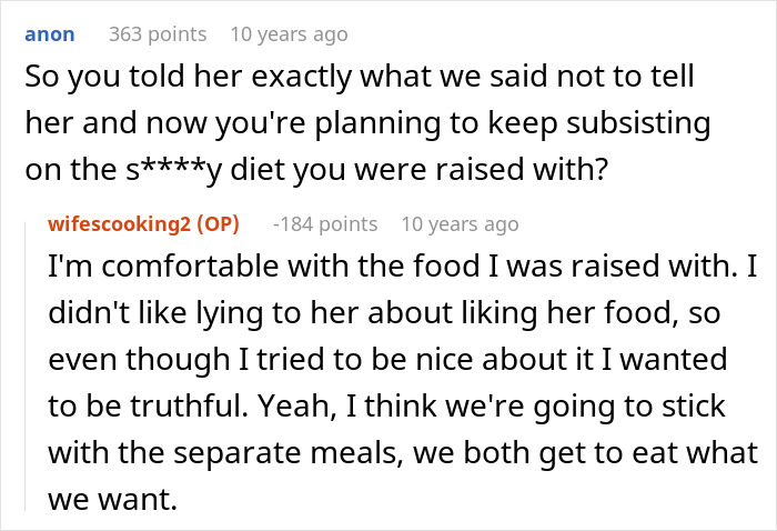 Man’s Dislike For Wife’s Cultural Cuisine Comes To Light, Changes Their Relationship Dynamic Man’s Dislike For Wife’s Cultural Cuisine Comes To Light, Changes Their Relationship Dynamic