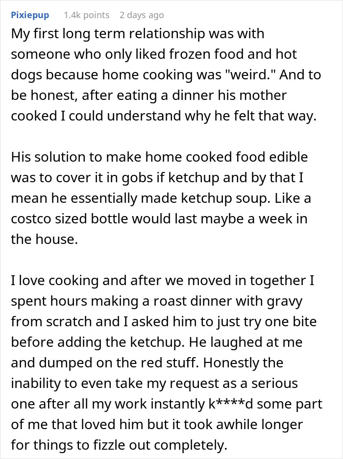 Man’s Dislike For Wife’s Cultural Cuisine Comes To Light, Changes Their Relationship Dynamic Man’s Dislike For Wife’s Cultural Cuisine Comes To Light, Changes Their Relationship Dynamic