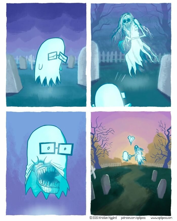 20 Funny Halloween Comics By Kristian Nygård That Give Horror A Hilarious Twist 20 Funny Halloween Comics By Kristian Nygård That Give Horror A Hilarious Twist