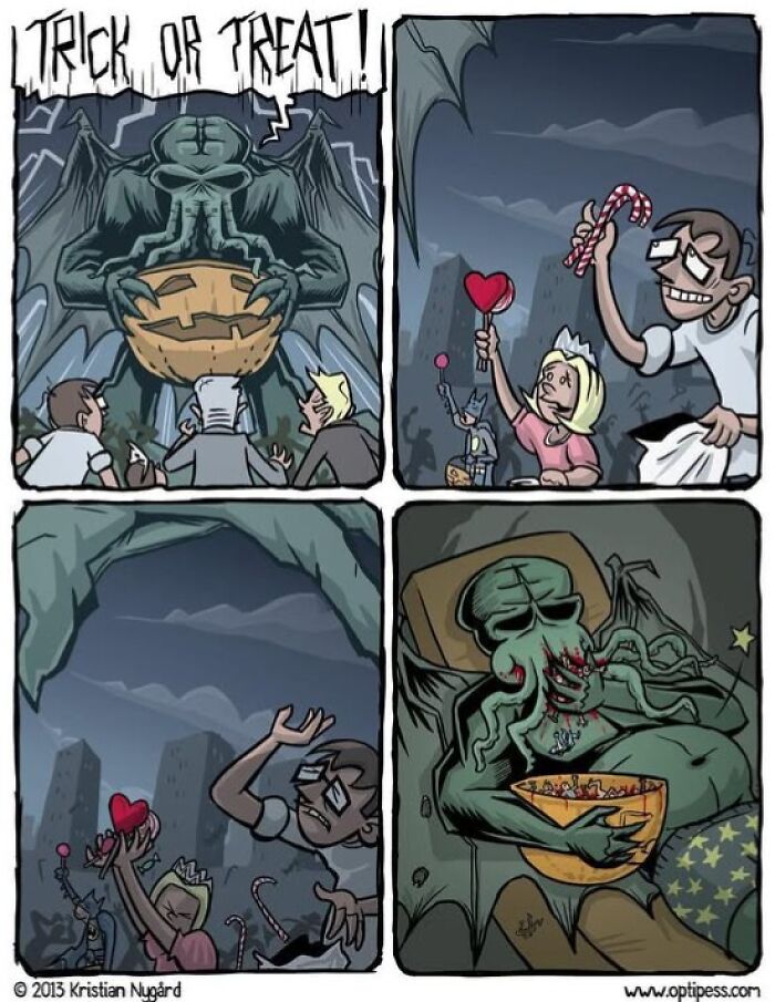 20 Funny Halloween Comics By Kristian Nygård That Give Horror A Hilarious Twist 20 Funny Halloween Comics By Kristian Nygård That Give Horror A Hilarious Twist