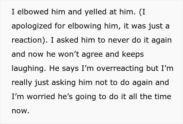 Husband Pulls Wife’s Pants Down As A Joke, Then Refuses To Promise He Won’t Do It Again Husband Pulls Wife’s Pants Down As A Joke, Then Refuses To Promise He Won’t Do It Again