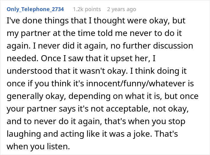 Husband Pulls Wife’s Pants Down As A Joke, Then Refuses To Promise He Won’t Do It Again Husband Pulls Wife’s Pants Down As A Joke, Then Refuses To Promise He Won’t Do It Again