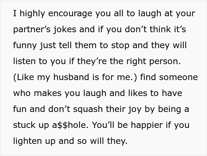 Husband Pulls Wife’s Pants Down As A Joke, Then Refuses To Promise He Won’t Do It Again Husband Pulls Wife’s Pants Down As A Joke, Then Refuses To Promise He Won’t Do It Again