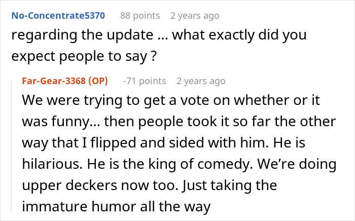 Husband Pulls Wife’s Pants Down As A Joke, Then Refuses To Promise He Won’t Do It Again Husband Pulls Wife’s Pants Down As A Joke, Then Refuses To Promise He Won’t Do It Again