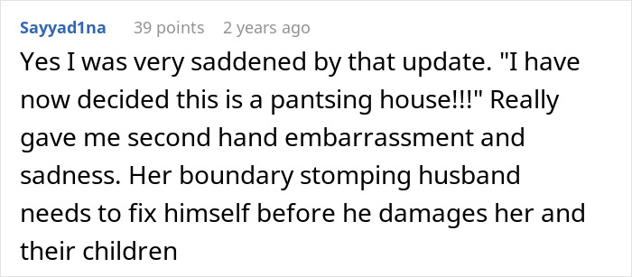 Husband Pulls Wife’s Pants Down As A Joke, Then Refuses To Promise He Won’t Do It Again Husband Pulls Wife’s Pants Down As A Joke, Then Refuses To Promise He Won’t Do It Again