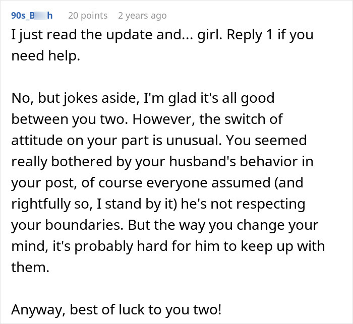 Husband Pulls Wife’s Pants Down As A Joke, Then Refuses To Promise He Won’t Do It Again Husband Pulls Wife’s Pants Down As A Joke, Then Refuses To Promise He Won’t Do It Again